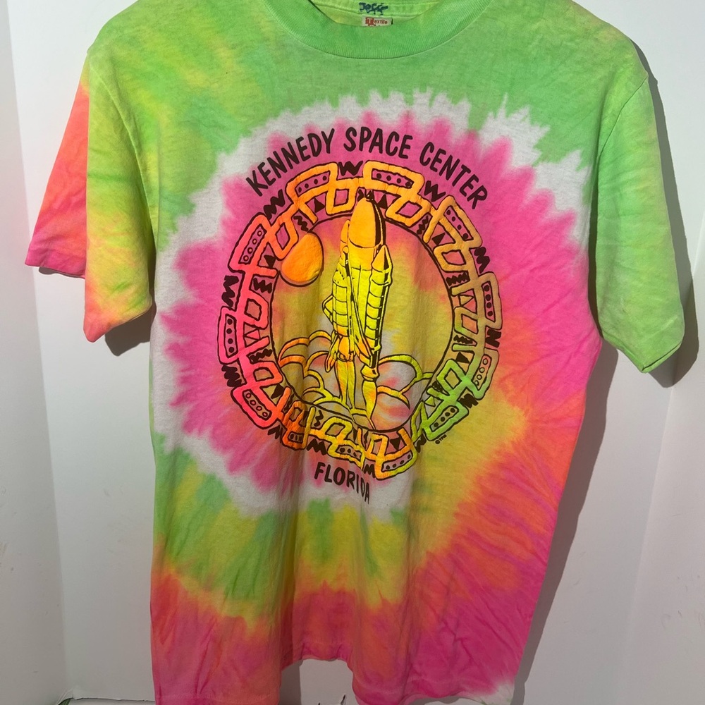 Kennedy Space Center Tie-Dye T-Shirt